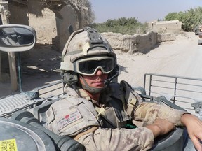 Sgt. Rich Sharpe, of The Windsor Regiment, in Kandahar, Afghanistan, where he served in 2009. (Handout/The Windsor Star)