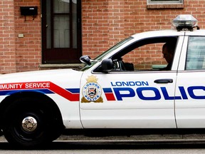 A file photo from 2009 of a London Police cruiser
(Tyler Anderson/ National Post)