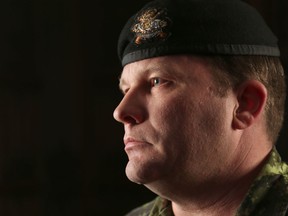Portrait of Lt.-Col. David Lafreniere who is the focus of a feature for "National Day of Honour" for the Canadian forces' Afghanistan mission. (JASON KRYK/The Windsor Star)