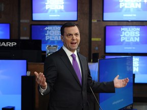 Regardless of what you think of PC Leader Tim Hudak, he's the only candidate to share his platform with voters so far. 

/THE CANADIAN PRESS/Dave Chidley