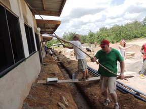 Windsor Rotarians in Ghana in March, 2014. (Courtesy of Kim Spirou)