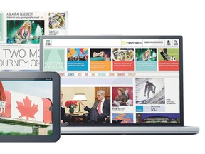 Postmedia's mulit-platform 2.0 strategy will be unveiled today in the Ottawa Citizen. (Postmedia News illustrattion)