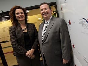 Files: Tourism Windsor Essex Pelee Island new VP Lynnette Bain and CEO Gordon Orr are photographed at their Windsor office on Tuesday, September 20, 2011. (TYLER BROWNBRIDGE / The Windsor Star)