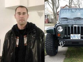Windsor resident Brandon Wheeler and his Jeep.  (Handout / The Windsor Star)