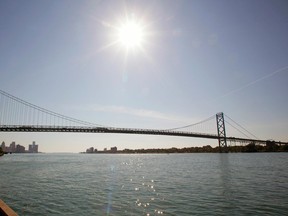 The Ambassador Bridge is shown in this June 2012 photo. (Bill Pugliano / Getty Images files)