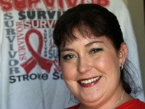 Stroke survivor and volunteer Heart and Stroke spokesperson Susan Holmes, 37, will be telling her recovery story during the Big Bike fundraiser starting Friday June 5, 2014.