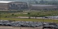 Massive parking lot next to WFCU Centre on Lauzon Road is filling up fast, not with fans heading to the WFCU, but with brand new Windsor-built Chrysler Town and Country and Dodge Grand Caravans June 17, 2014. (NICK BRANCACCIO/The Windsor Star)