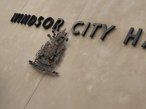 Windsor City Hall is pictured in this file photo. (DAN JANISSE/The Windsor Star)