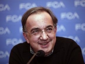 Chrysler CEO Sergio Marchionne is pictured in this 2014 file photo. (FILES/The Windsor Star)