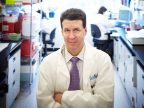 Dr. Stephen Scherer, director of the Centre for Applied Genomics, Hospital for Sick Children is part of a Canadian-led international research team that has identified several new genetic mutations that appear to be linked to autism spectrum disorder, using a method that looks at the entire DNA code of affected individuals. (Courtesy of Derek Shapton/Sick Kids Hospital)