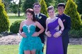 Left to right, Keirstin Diotte, Alexander Pare, Jacqueline Taranto, Joseph Tran.attend the Catholic Central prom on June 7th 2014.
(Photo by Jeannette Taranto)