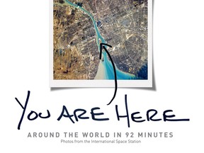 The cover of Chris Hadfield's new book features an image of Windsor and Detroit taken from the International Space Station.