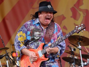 Carlos Santana and band perform the Corazon Tour, Monday, June 9, at 8 p.m. at Casino Windsor Colosseum. (AP file)