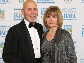 The annual Negev Dinner was held Tuesday, June 17, 2014, at the St. Clair Centre for the Arts in Windsor, Ont. Funds raised support the Mitzpe Ramon Sports Complex in Negev, Israel. This year's honoree Dr. Ron Polsky is shown with his wife Joanne Polsky. (DAN JANISSE/The Windsor Star)
