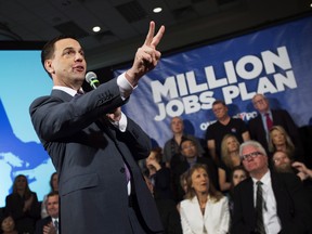 PC Leader Tim Hudak is the only candidate in this election committed to reducing the debt and deficit and paving the way for more private-sector jobs. THE CANADIAN PRESS/Darren Calabrese