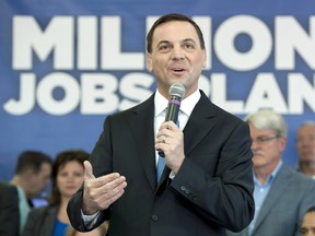 Ontario Conservative Leader Tim Hudak
is the only candidate to show fiscal responsibility. THE CANADIAN PRESS/Justin Tang