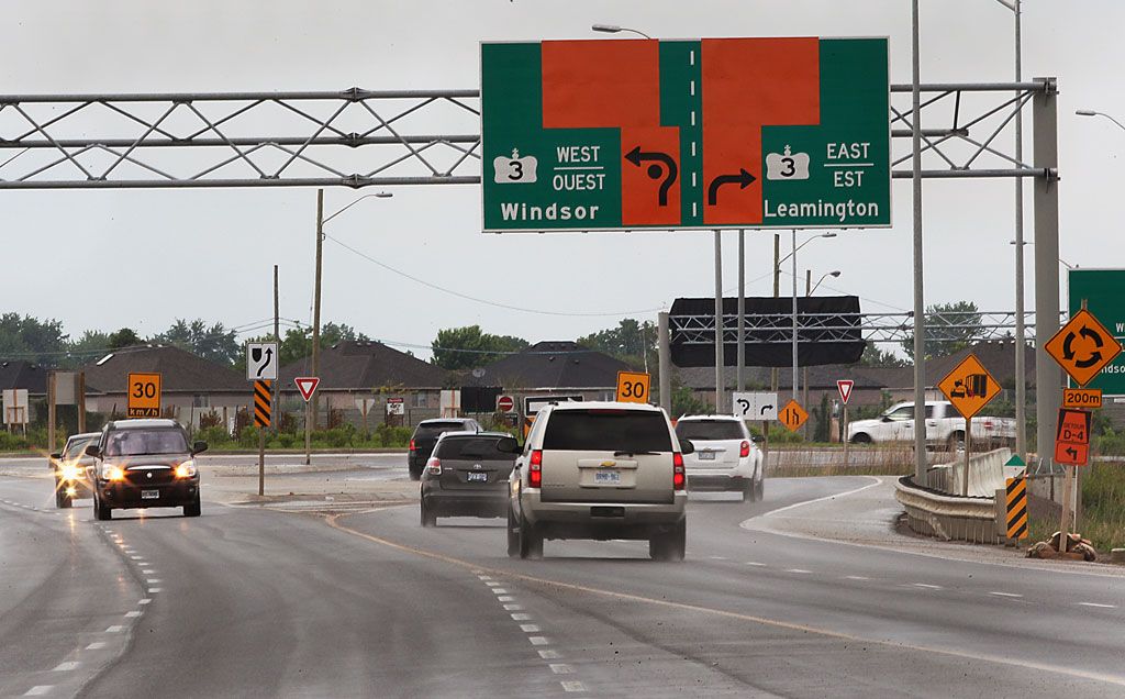 Direct Connection To Highway 3 Opens For Westbound Highway 401 Traffic Windsor Star 