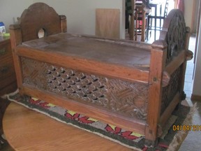 19th-century Chinese pet carrier: $650