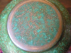 Bronze Sorensen bowl: $250