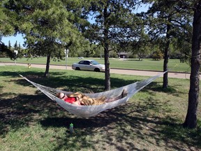 One recent study found that deep rest switches on genes involved in healthy immune functioning. Jumping into a hammock can help you get there. (John Lucas / Postmedia News files)