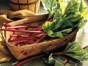 Rhubarb is a good source of calcium. (Courtesy of Foodland Ontario)
