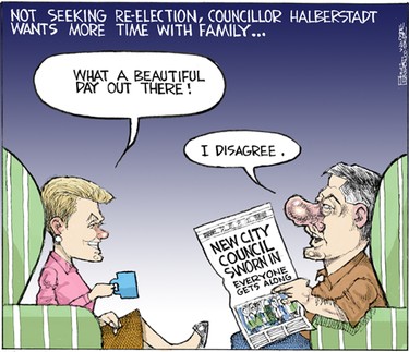 Mike Graston's Colour Cartoon For Saturday, July 05, 2014
