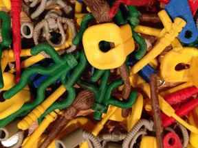 Lego has been washing up on this particular beach for almost two decades.