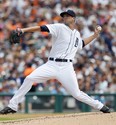 Tigers pitcher Drew Smyly throws the ball against the Cleveland Indians during the second inning at Comerica Park on July 20, 2014 in Detroit, Michigan. (Duane Burleson/Getty Images)