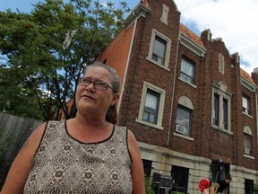 Millie Hayward is photographed at the apartment building she lives in in Windsor on Thursday, July 17, 2014.    (Tyler Brownbridge/The Windsor Star)