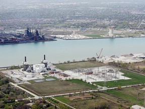 The site of the proposed DRIC crossing is photographed on Friday, April 23, 2010.       (TYLER BROWNBRIDGE / The Windsor Star)