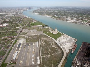 The site of the DRIC crossing is photographed in this 2010 file photo.(TYLER BROWNBRIDGE / The Windsor Star)