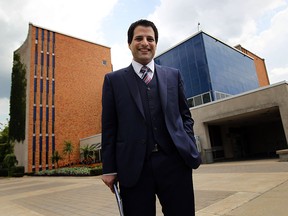 Fred Francis is seen in front of city hall in Windsor on Tuesday, July 29, 2014. The younger brother of Mayor Eddie Francis has filed his papers to seek the council seat for ward one.              (Tyler Brownbridge/The Windsor Star)