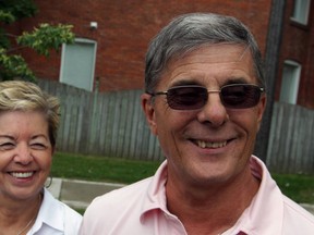 Alan Halberstadt (right) and his wife Susan (left) on July 3, 2014. (Nick Brancaccio / The Windsor Star)