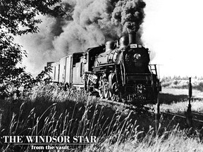 The CN 5578 from Clandeboye, Ont. to London Ont. is pictured in this July 1962 file photo. (FILES/The Windsor Star)