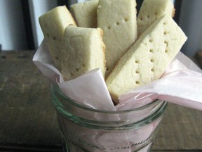 Shortbread fingers from a recipe in The Windsor Star's food pages in 1923 (Photo: Beatrice Fantoni / The Windsor Star)