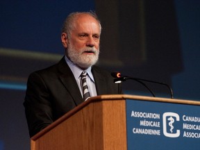 Dr. Louis Hugo Francescutti at the Canadian Medical Association’s annual general meeting in Ottawa August 17-20, 2014. ( Mark Holleron/CMA)
