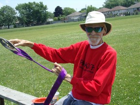 Kite master Adrian Co. (Courtesy of the Conn family)