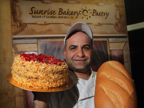 Ali Bazzi of Sunrise Bakery and Pastry is opening a new store in downtown Windsor, Wednesday August 27, 2014.  (NICK BRANCACCIO/The Windsor Star)