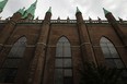 The western wall of Assumption Church, an historic landmark, is pictured Friday, August 29, 2014.   (DAX MELMER/The Windsor Star)