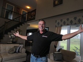 Ben Klundert, president of the Home Builders Association, is pictured inside a model home located in Forest Hill Estates in Belle River, Monday, August 11, 2014.  (DAX MELMER/The Windsor Star)
