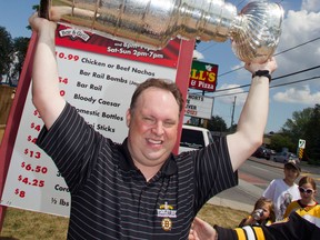 Former Bruins scout Wayne Smith brought the Stanley cup to Ottawa in 2011.  (Chris Mikula/The Ottawa Citizen)