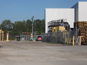 Emergency crews respond to an industrial accident in the 900 block of Prince Road on Friday, Sept. 19, 2014. (DYLAN KRISTY/The Windsor Star)