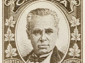 The 1931 George-Etienne Cartier stamp is pictured in a handout photo. THE CANADIAN PRESS/HO, Library and Archives Canada - Canada Post Corporation