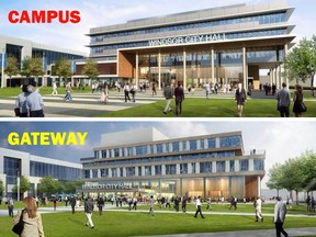City Hall concepts: Gateway or Campus?