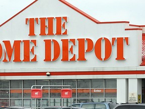 Home Depot's old storefront in south Windsor is shown in this 2007 file photo.