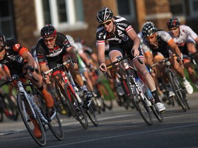 Cyclists compete in the 56th annual Tour di via Italia's pro, elite 1 and 2 race, Sunday, August 31, 2014.  (DAX MELMER/The Windsor Star)