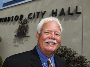 Former Windsor mayor John Millson at city hall on Sept. 4, 2014. Millson is entering the 2014 mayoral race. (Tyler Brwonbridge / The Windsor Star)