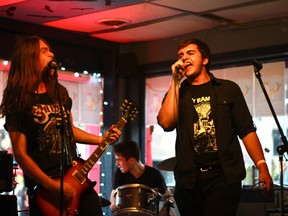 The Grumpy Monkeys playing at the Phog Lounge for Phog Fest, Saturday, September 13, 2014. (JAY RANKIN/The Windsor Star)