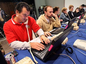 Rotary volunteers are seen in this file photo. (Tyler Brownbridge/The Windsor Star_