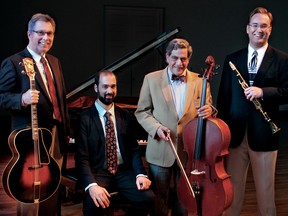The Speakeasy Quartet performs Sunday, Sept. 21 at 2:30 p.m. at Mackenzie Hall. (Photo courtesy of Speakeasy Quartet.)